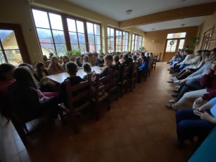 Prvi dan naravoslovnega tabora v Osilnici
